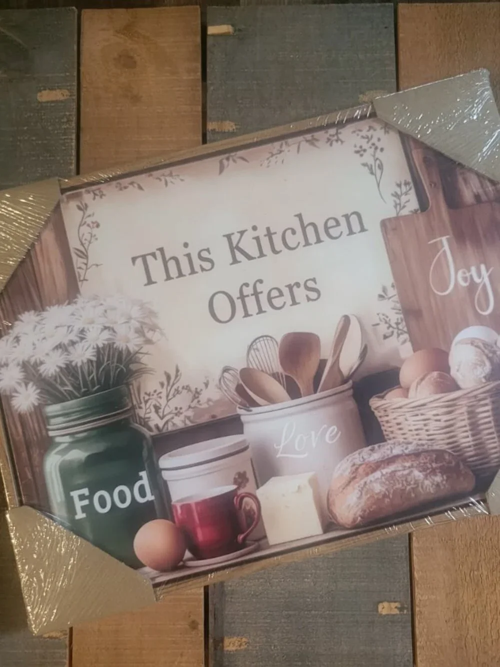 Country Kitchen Wall Art Decor